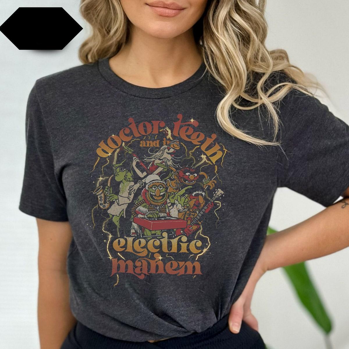 Disney Doctor Teeth And The Electric Mayhem Rock Band Muppets Show Shirt 2