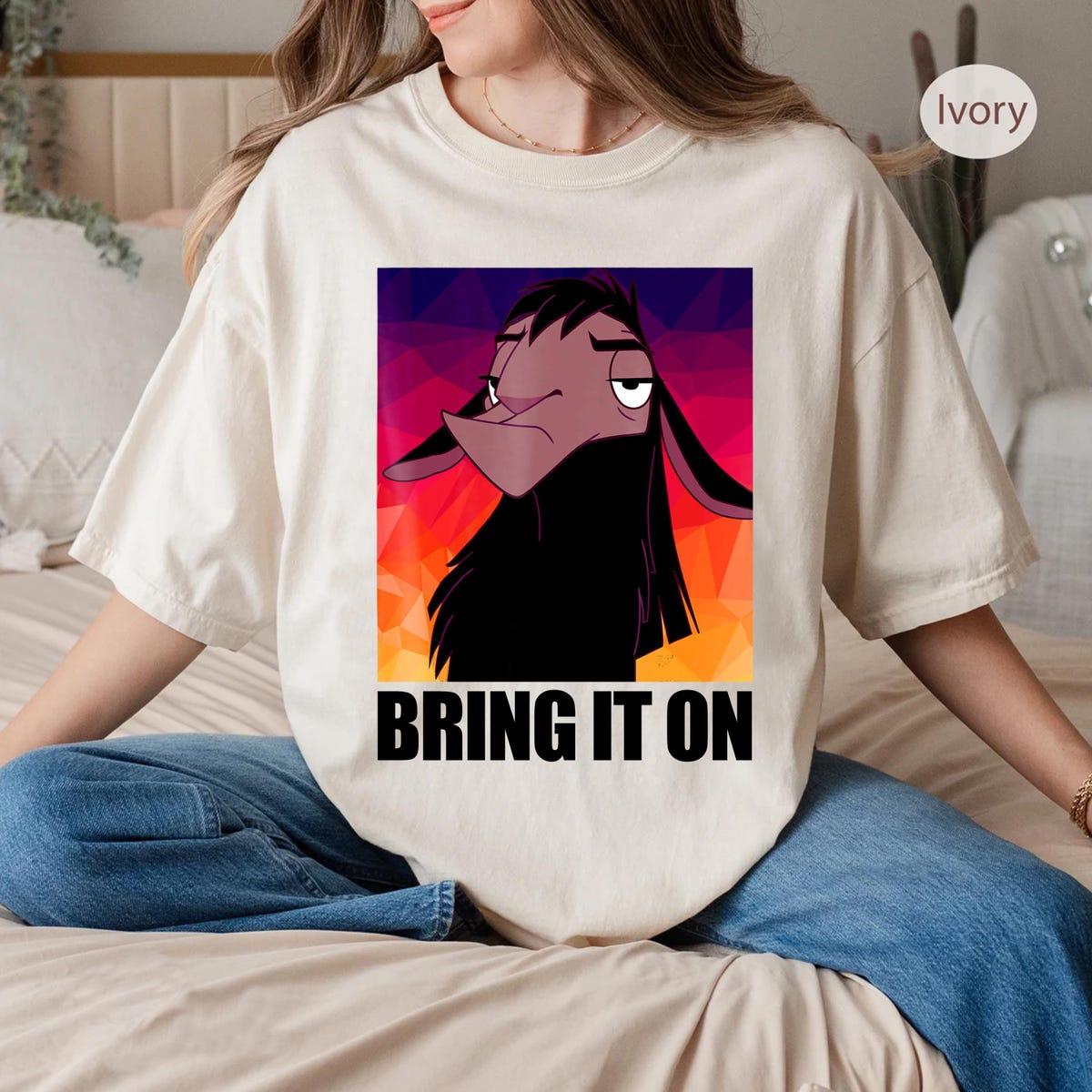 Disney Emperor's New Groove Kuzco Llama Bring It On Shirt 2