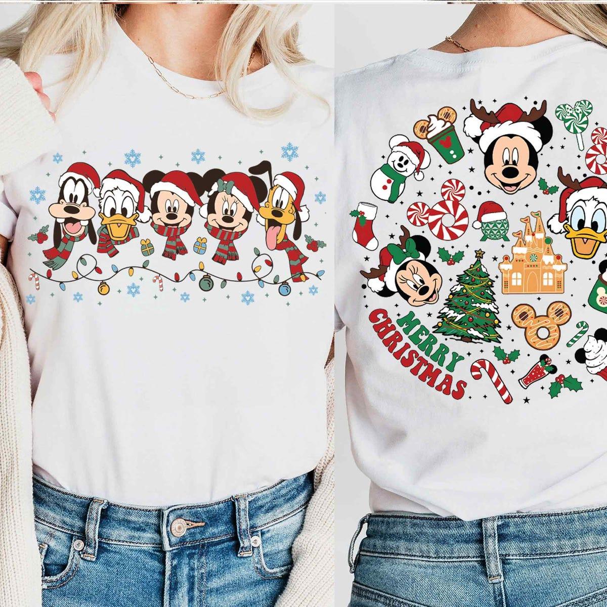 Disney Family Matching Christmas Shirt 1