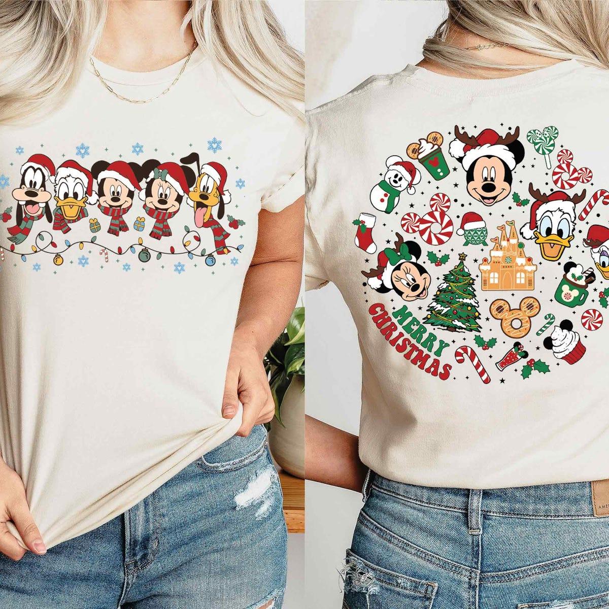 Disney Family Matching Christmas Shirt 3