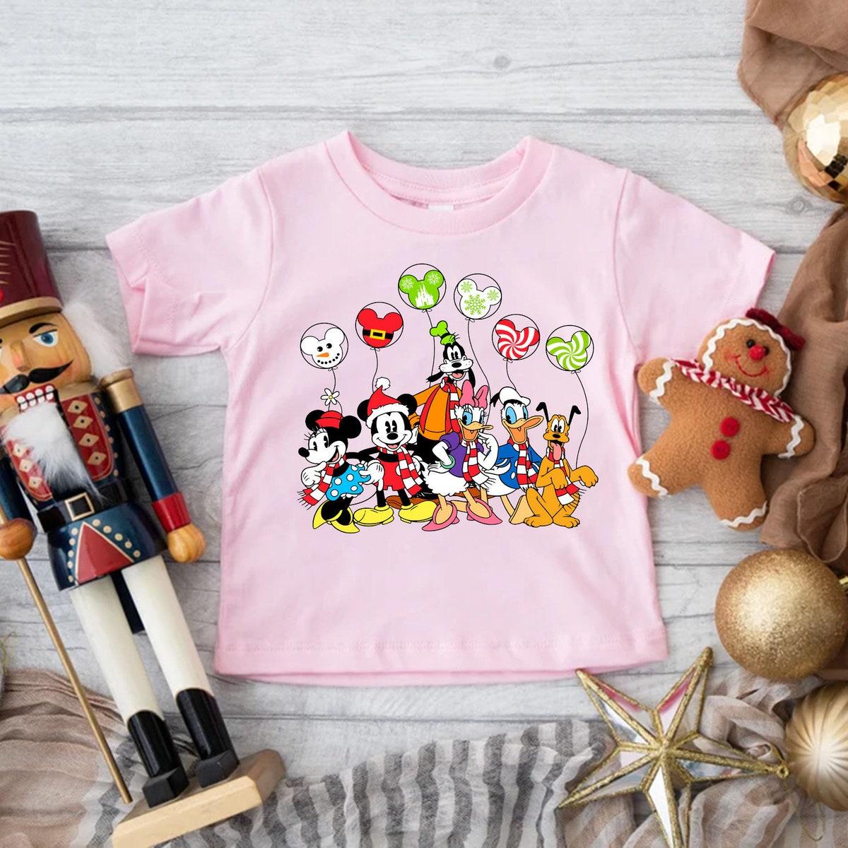 Disney Friends Mickey Mouse Xmas Shirt 5