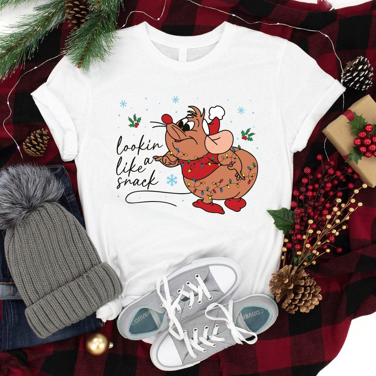 Disney Gus Gus Boojee Christmas Shirt 2