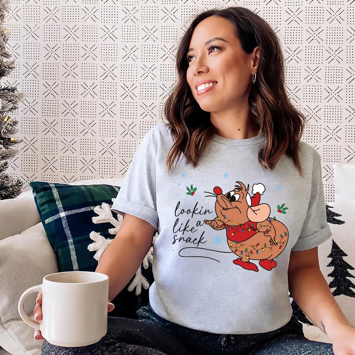 Disney Gus Gus Boojee Christmas Shirt 4