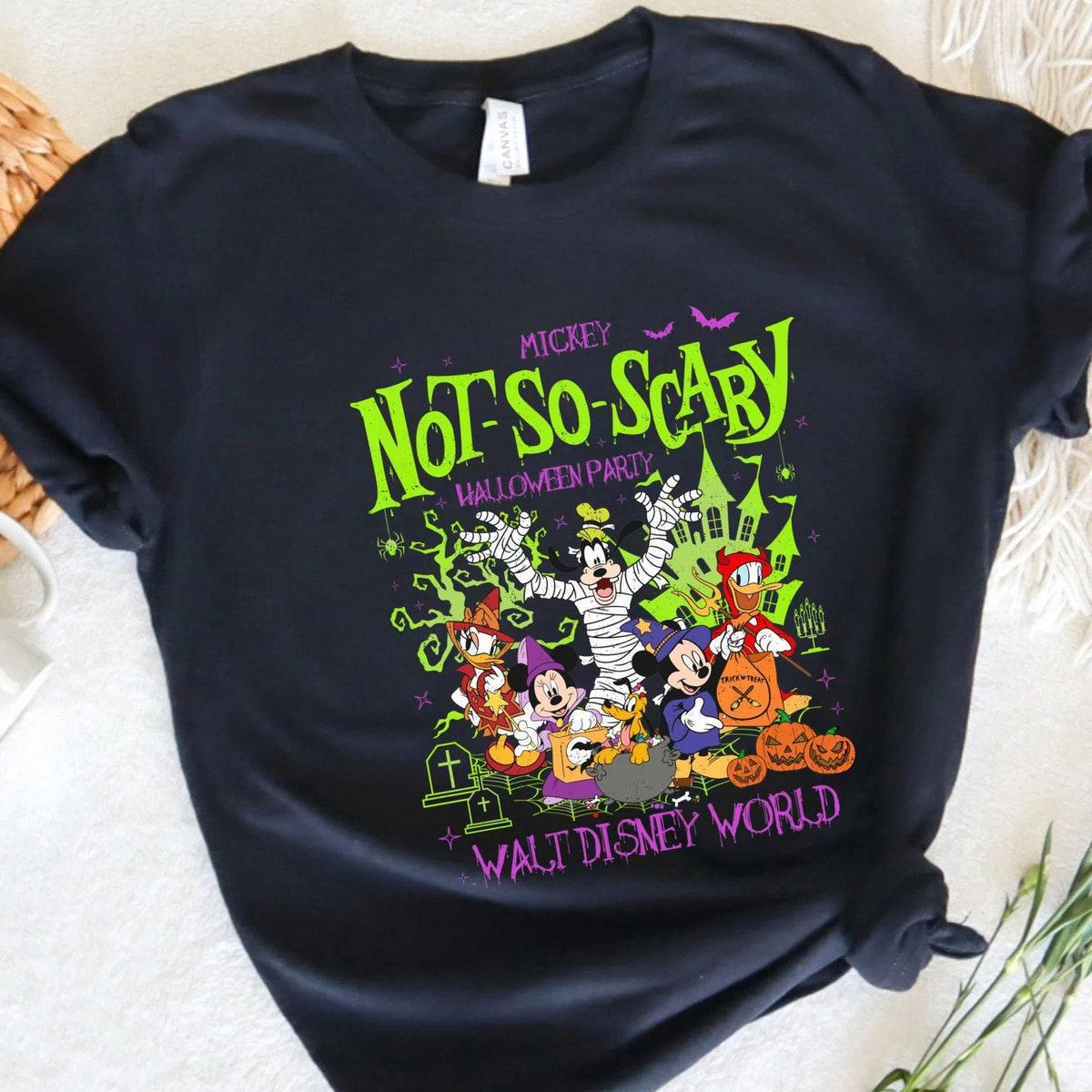 Disney Halloween 2024 Mickey's Not So Scary Halloween Party Shirt 2