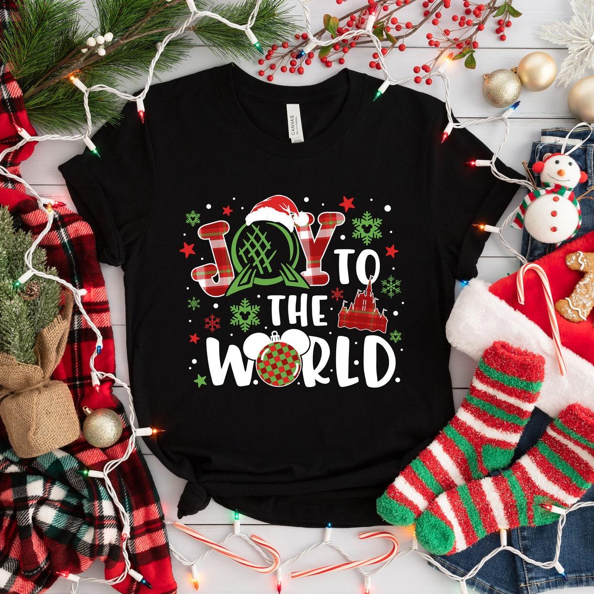 Disney Joy To The World Christmas Shirt 3