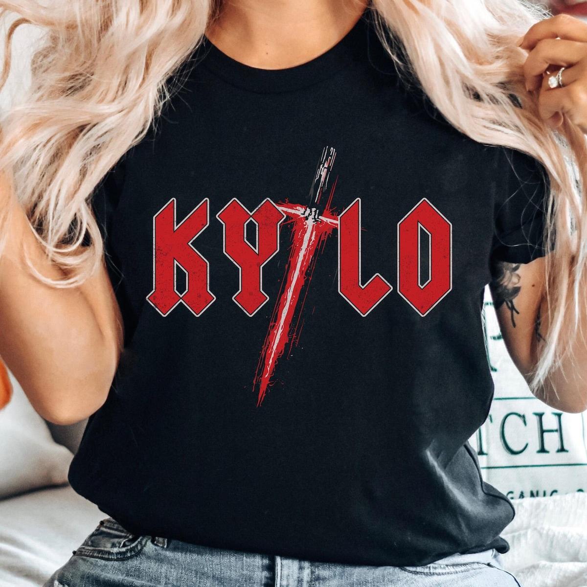 Disney Kylo Ren With Lightsaber Star Wars Shirt 1