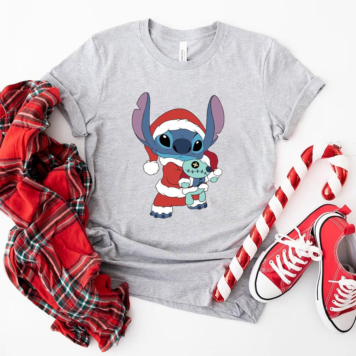 Disney Lilo And Stitch Christmas Shirt 1