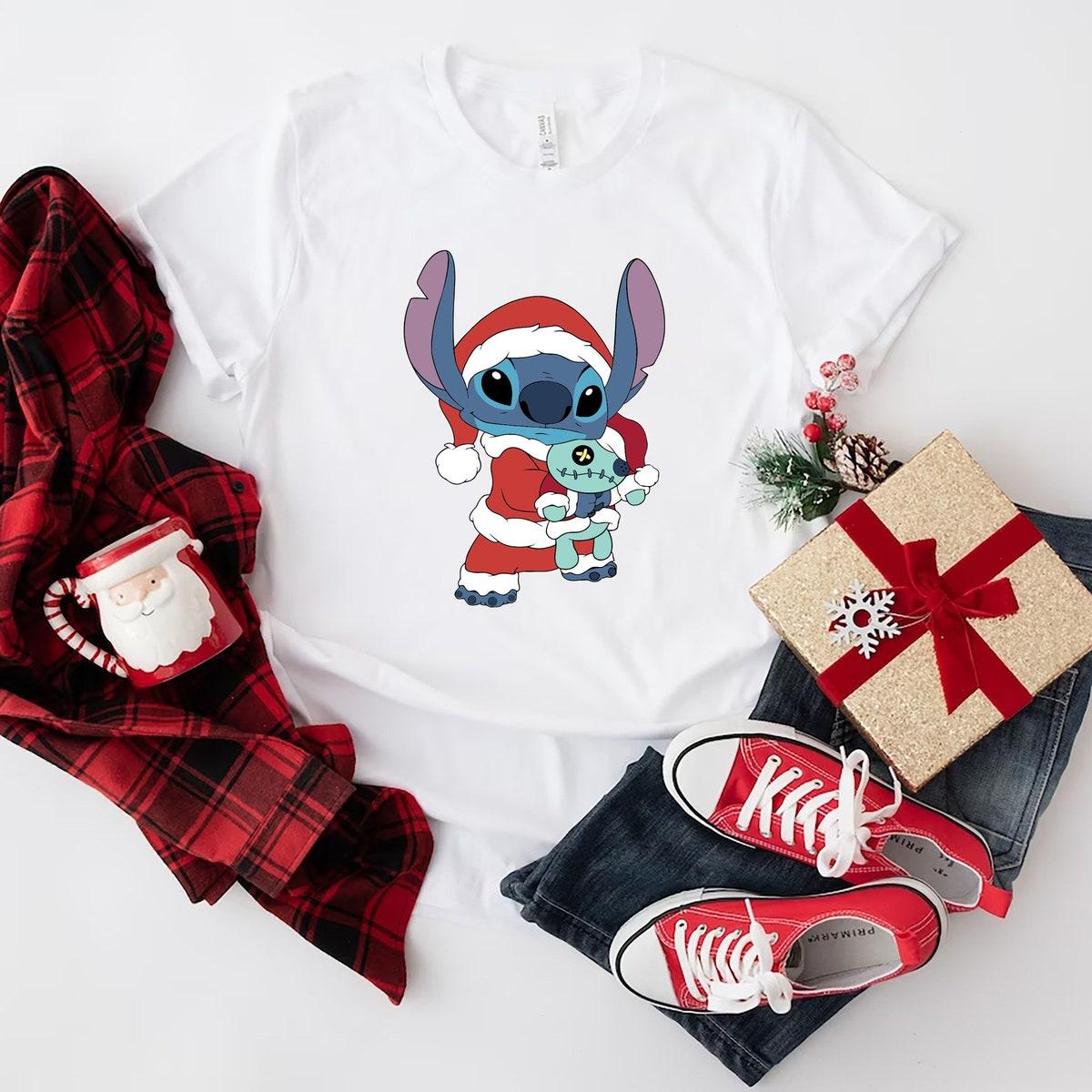 Disney Lilo And Stitch Christmas Shirt 3