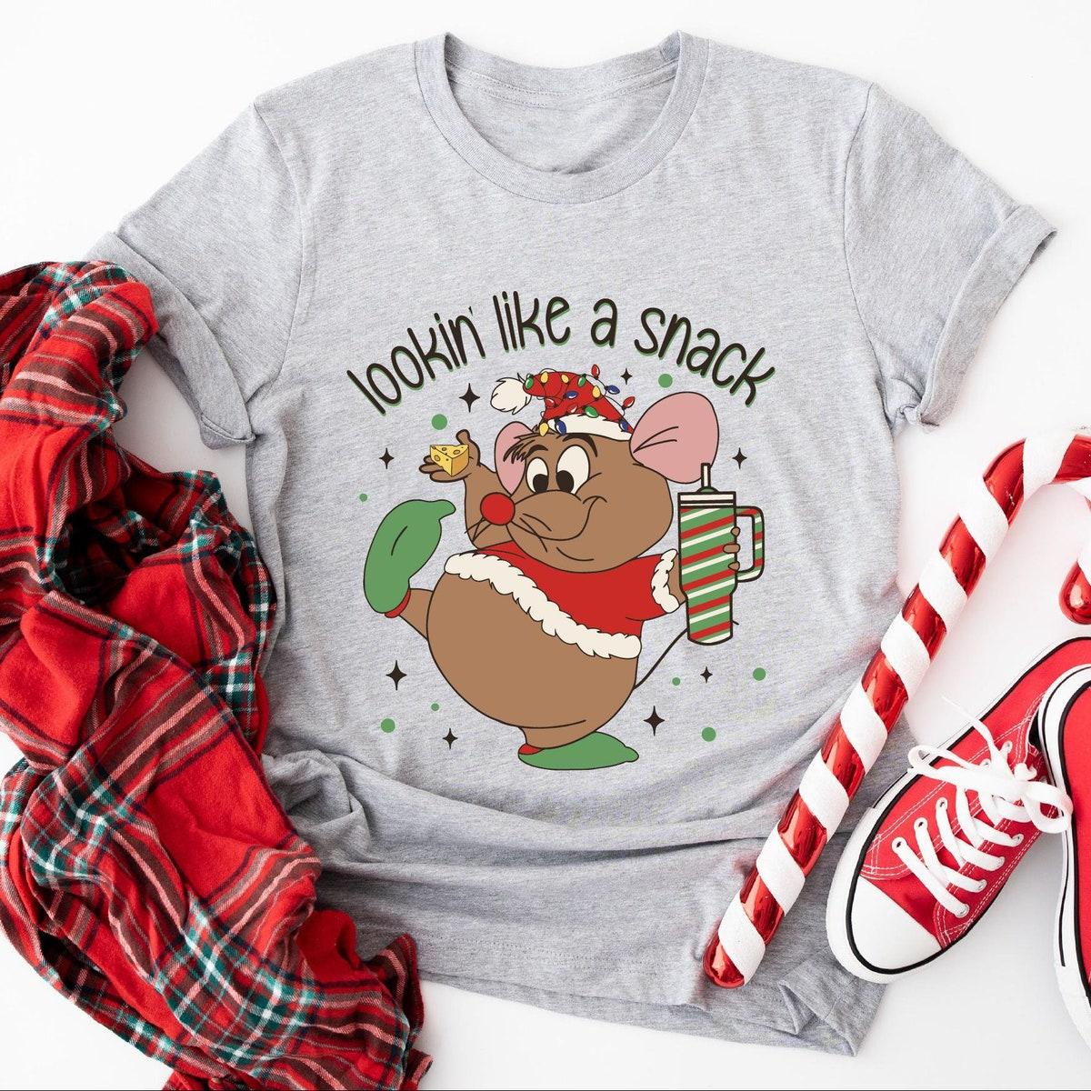 Disney Lookin Like A Snack Gus Christmas Shirt 1