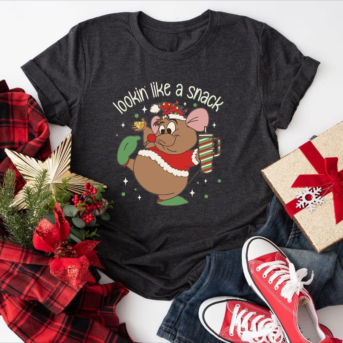 Disney Lookin Like A Snack Gus Christmas Shirt 6