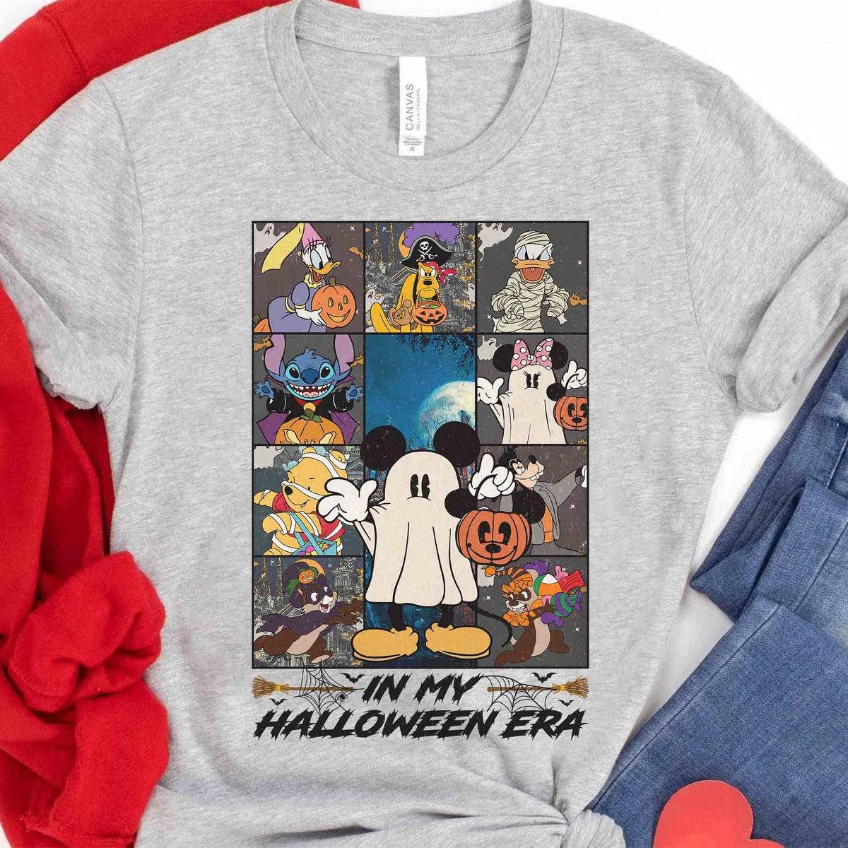 Disney Mickey And Friends Halloween Ghost Mummy Halloween Costume Shirt 3