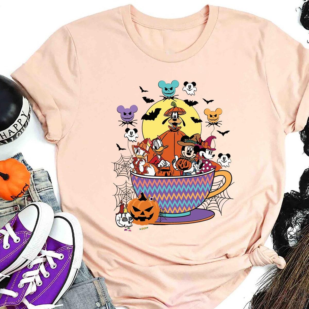 Disney Mickey And Friends Halloween Matching Shirt 2