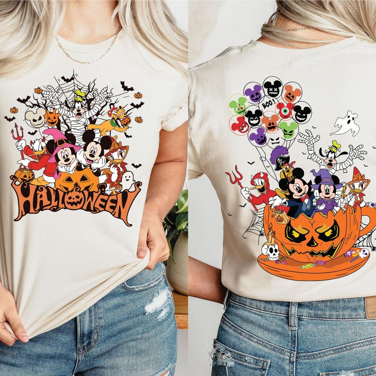 Disney Mickey And Friends Halloween Matching Shirt 2