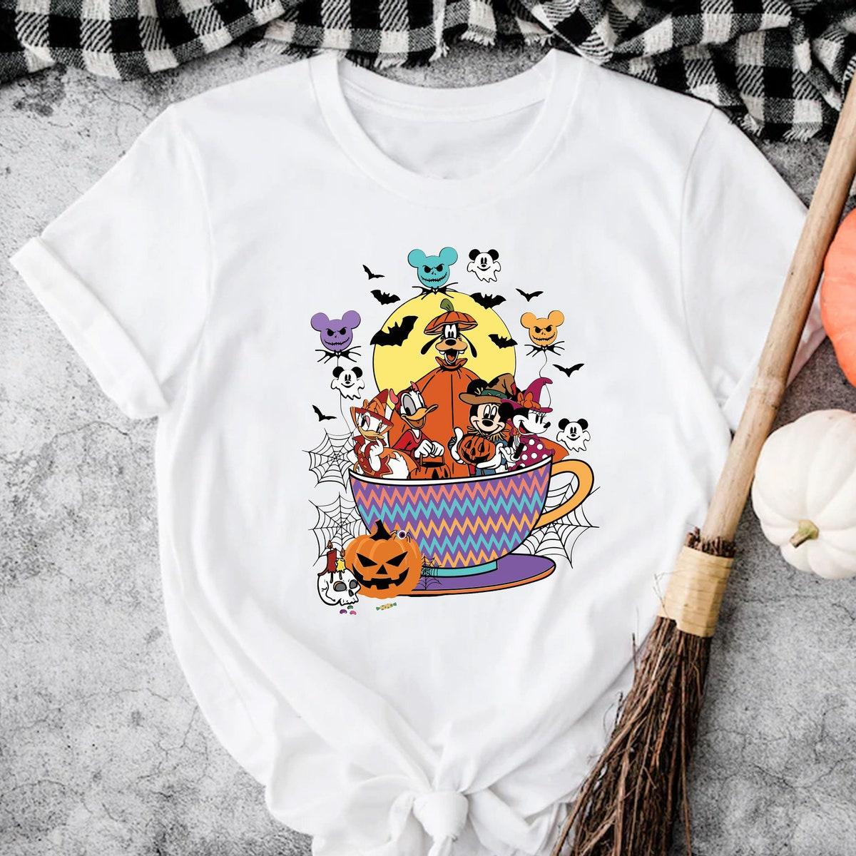 Disney Mickey And Friends Halloween Matching Shirt 3