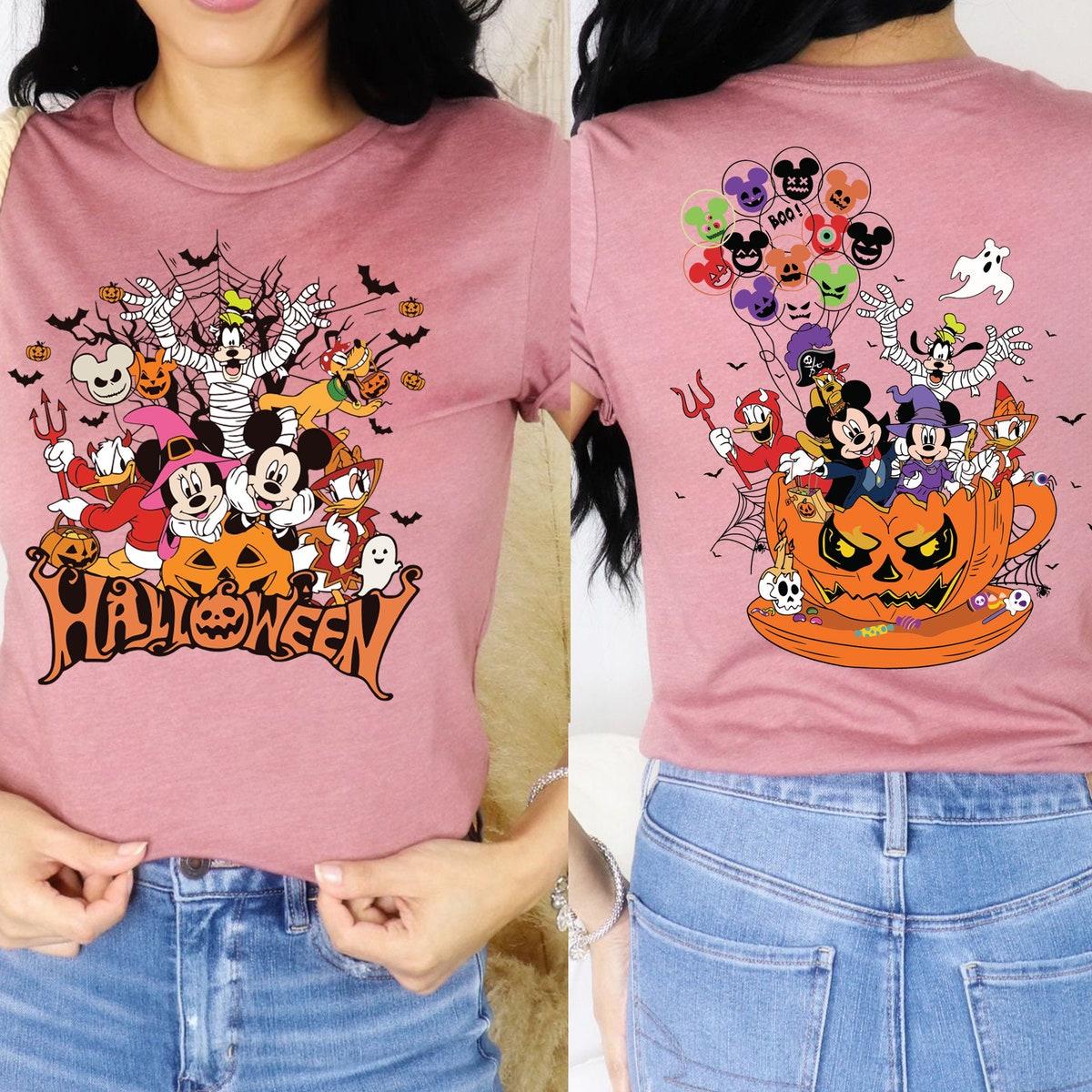 Disney Mickey And Friends Halloween Matching Shirt 4