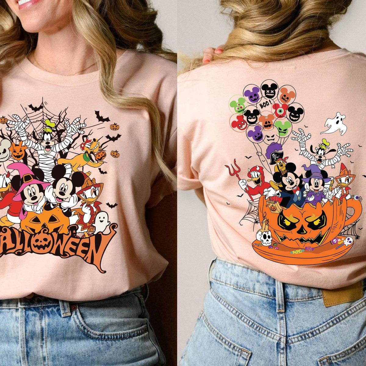 Disney Mickey And Friends Halloween Matching Shirt 5