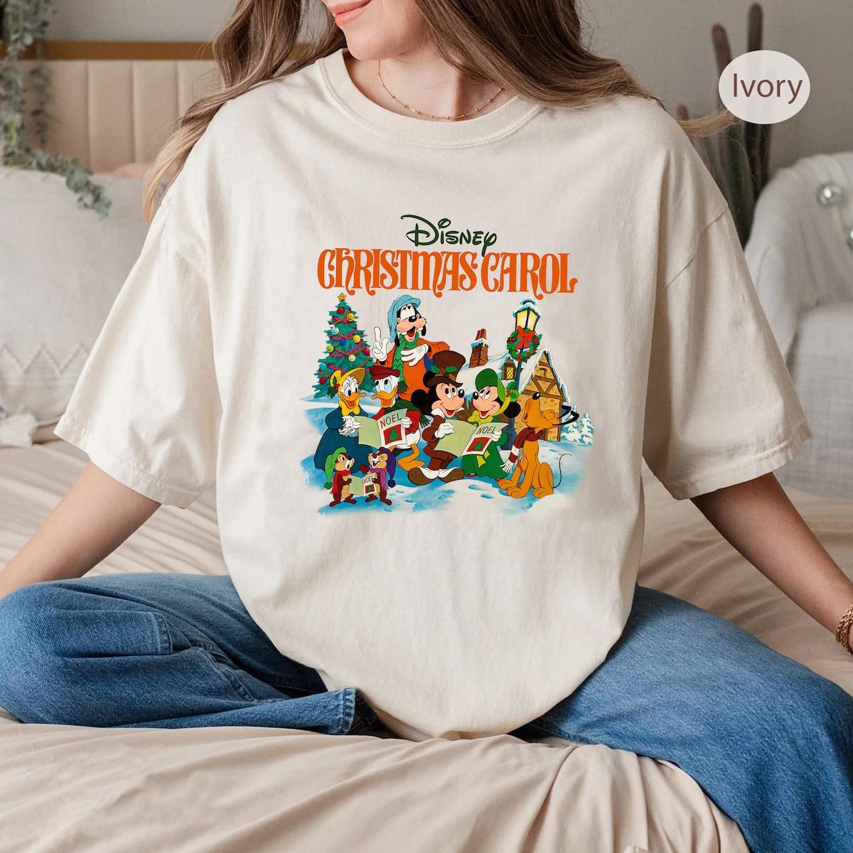 Disney Mickey And Friends Merry Christmas Carol Shirt 2