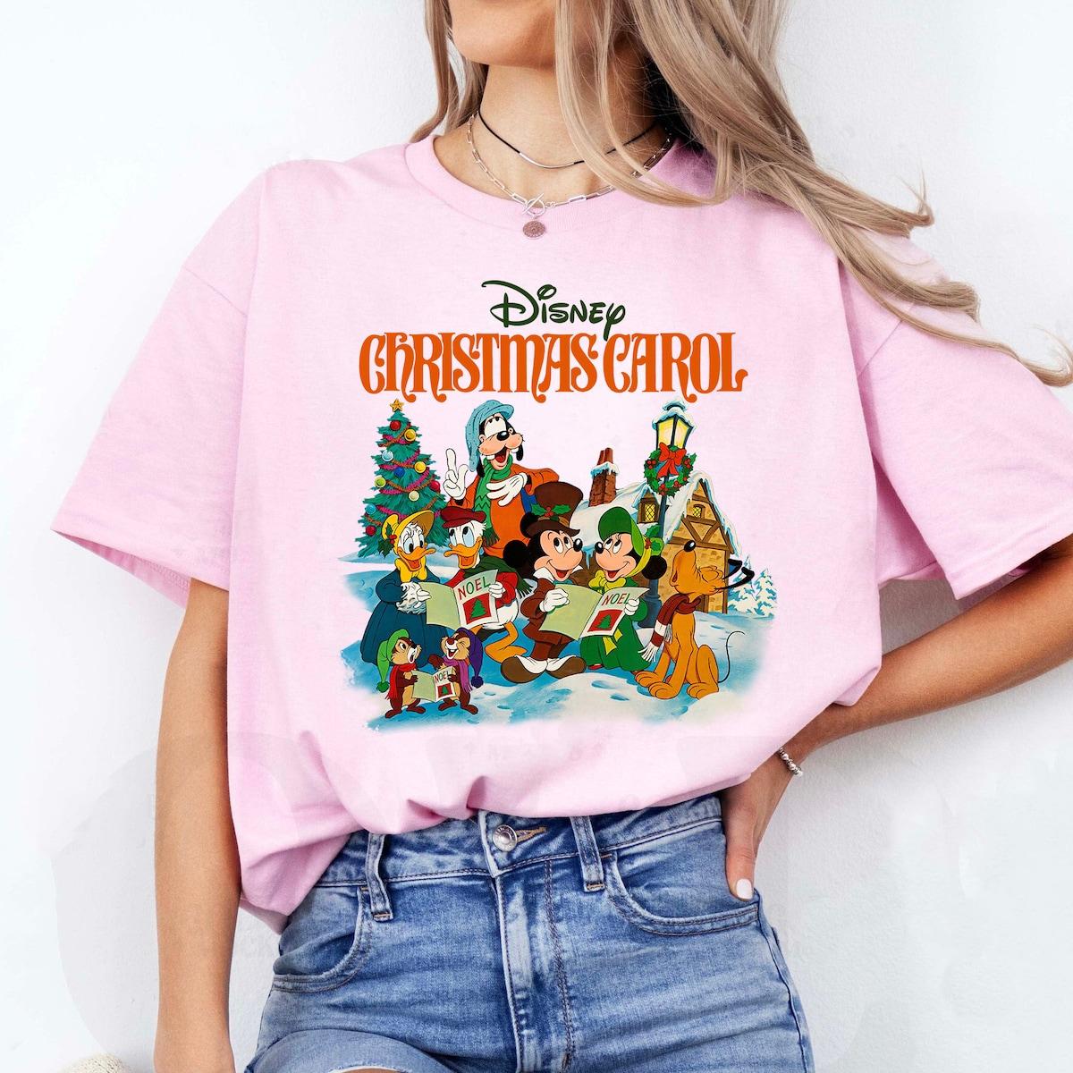 Disney Mickey And Friends Merry Christmas Carol Shirt 3