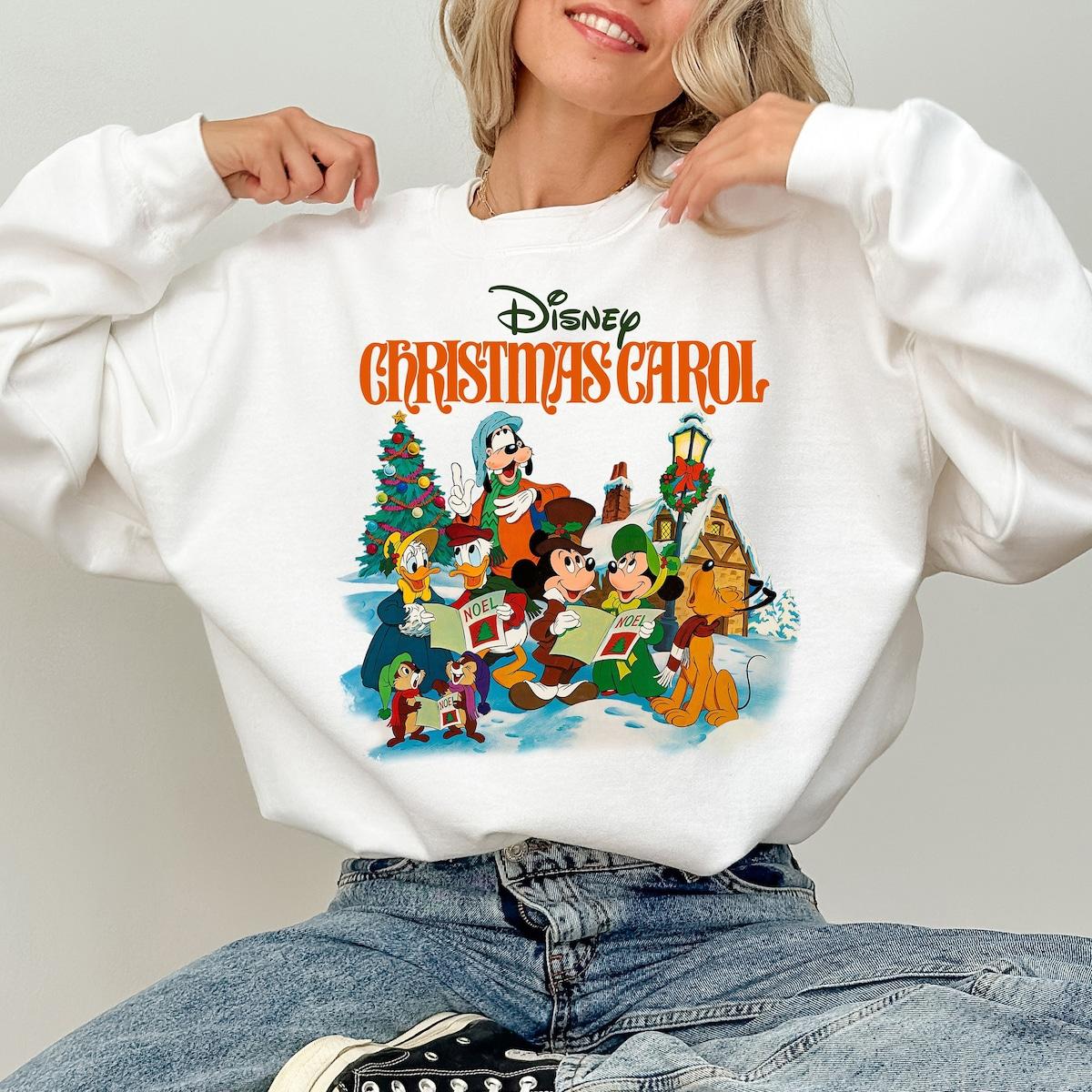 Disney Mickey And Friends Merry Christmas Carol Shirt 4