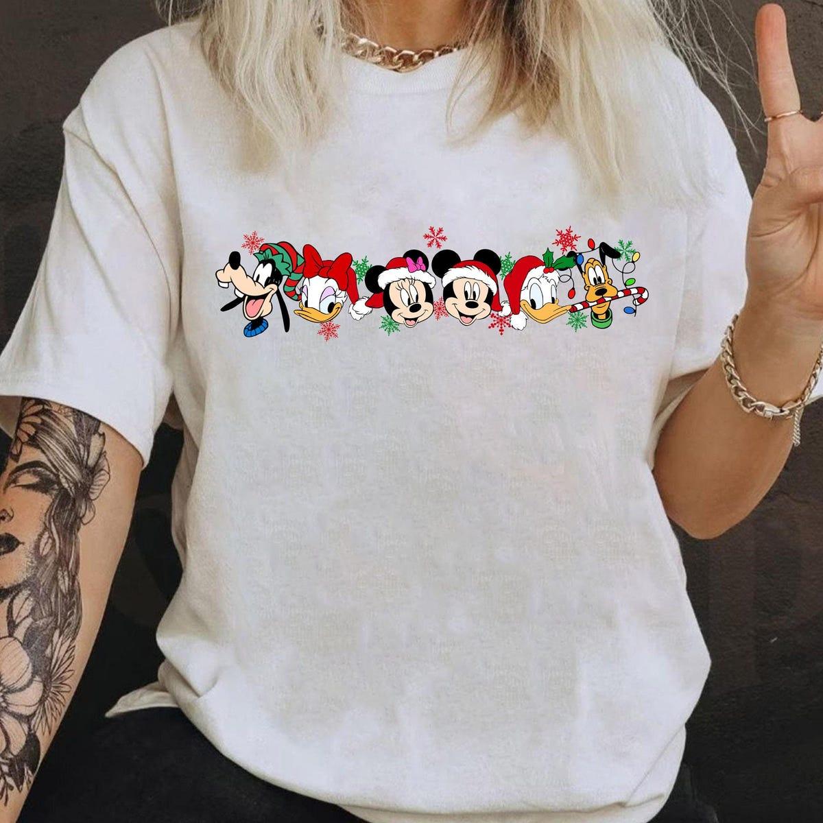 Disney Mickey And Friends Merry Christmas Shirt 1