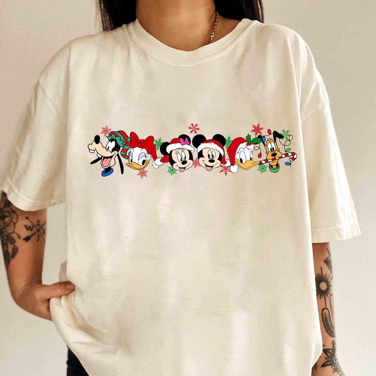 Disney Mickey And Friends Merry Christmas Shirt 2