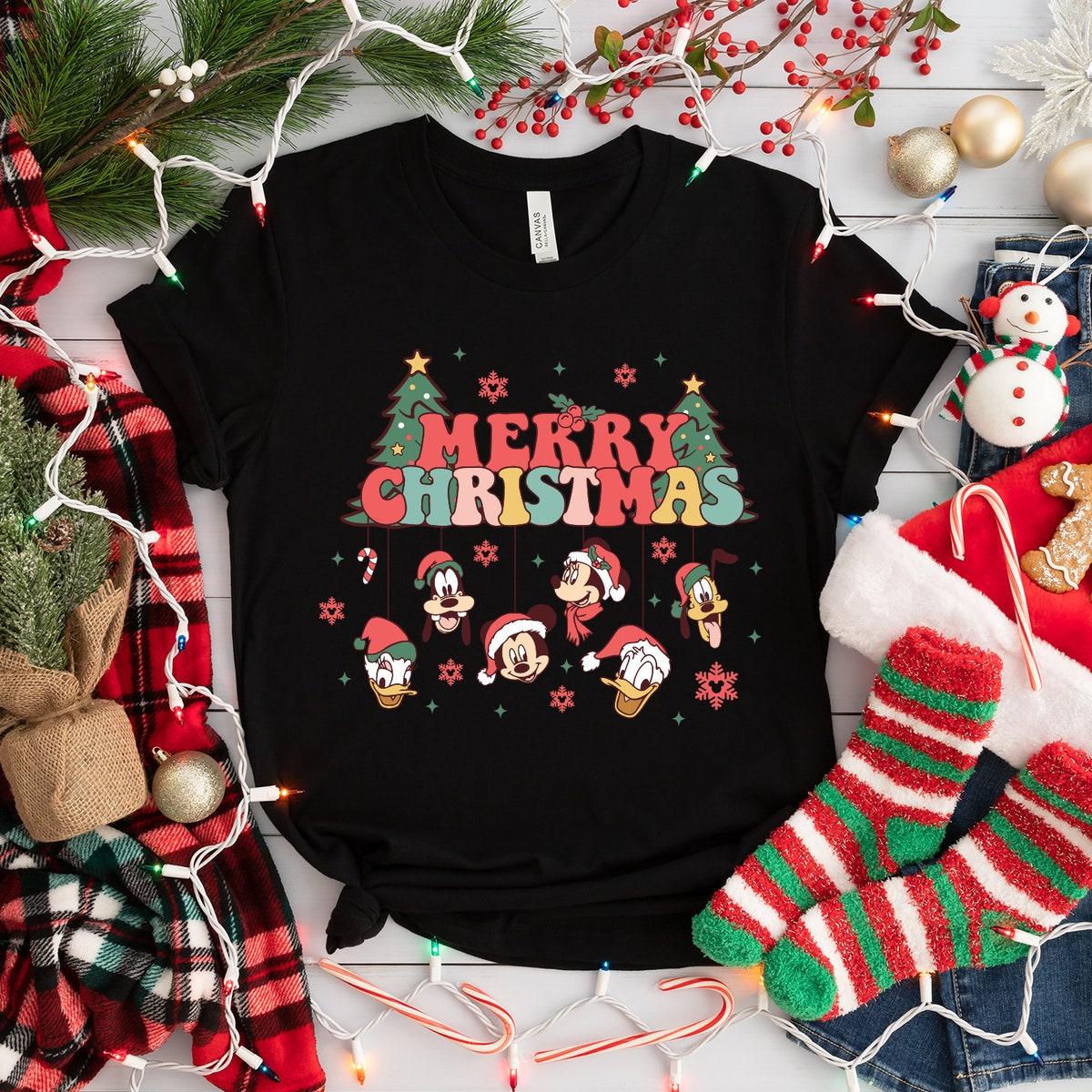 Disney Mickey And Friends Merry Christmas Shirt 3