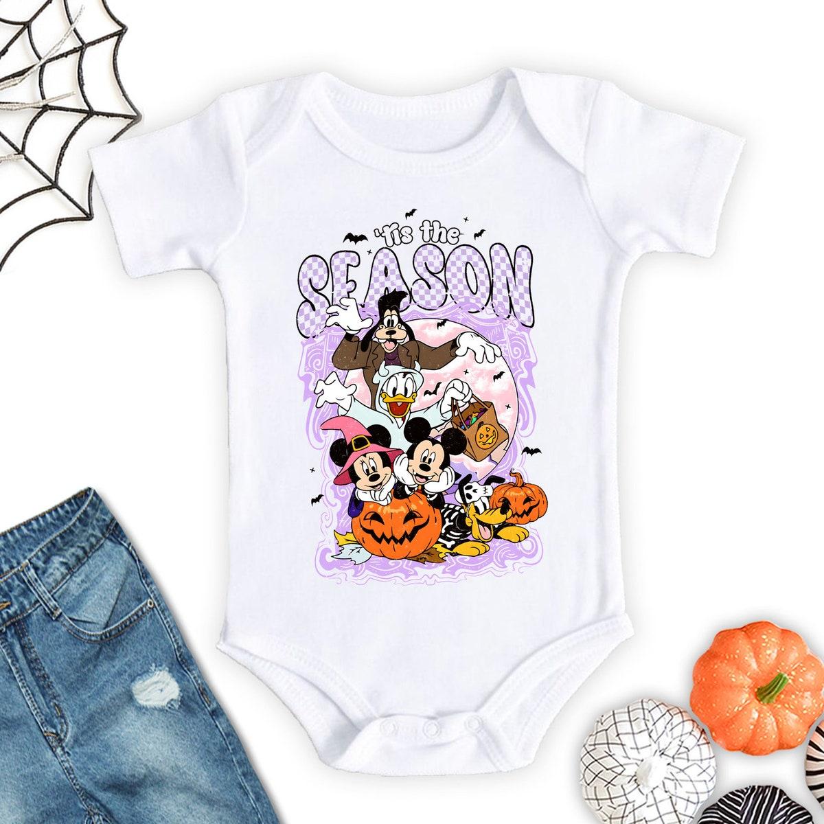 Disney Mickey And Friends Tis The Season Halloween Shirt 3