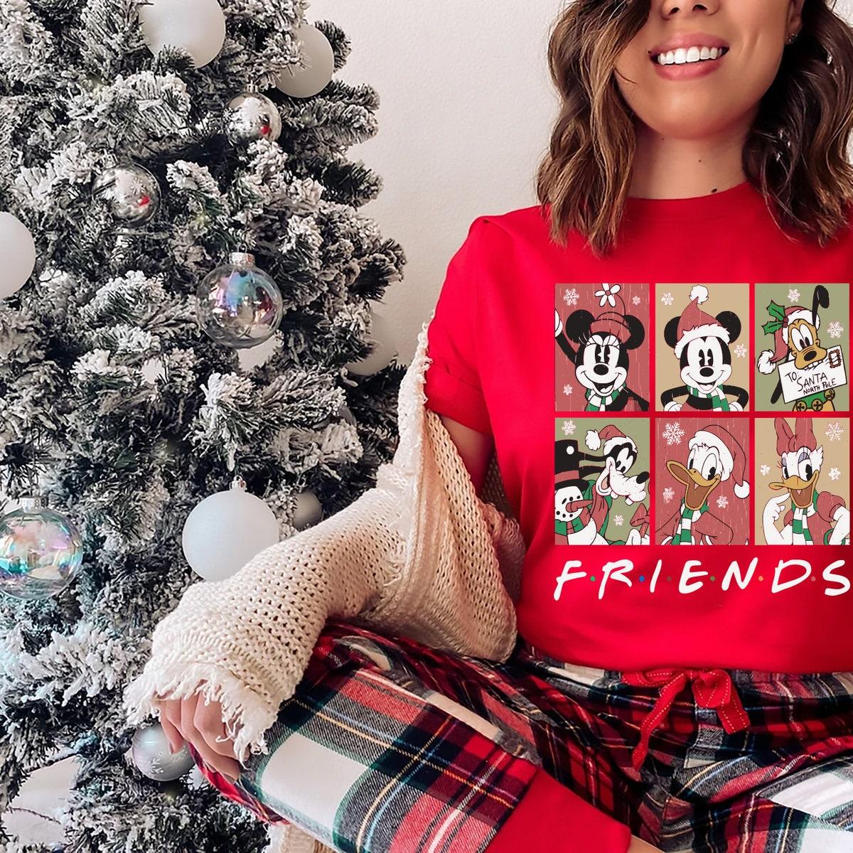 Disney Mickey And Friends Xmas Shirt 3