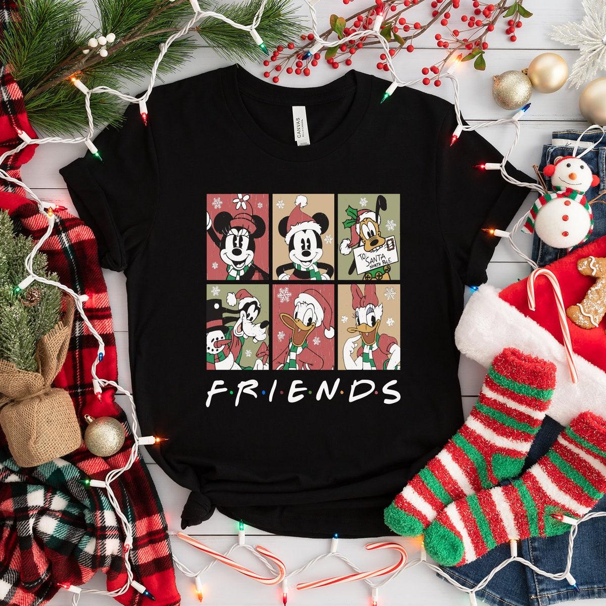 Disney Mickey And Friends Xmas Shirt 4