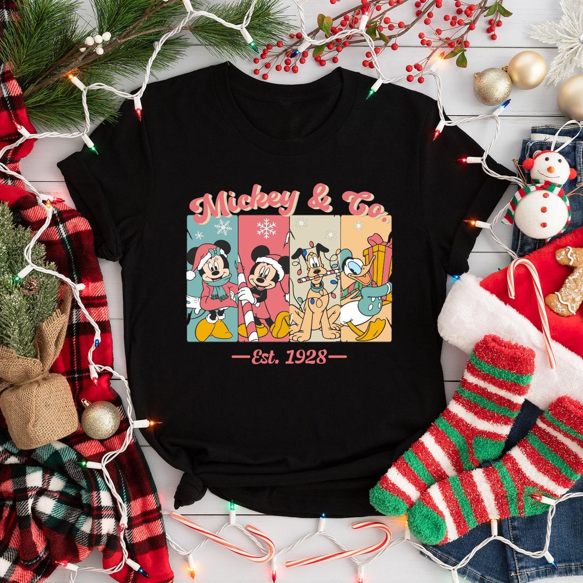 Disney Mickey Co Christmas Shirt 2