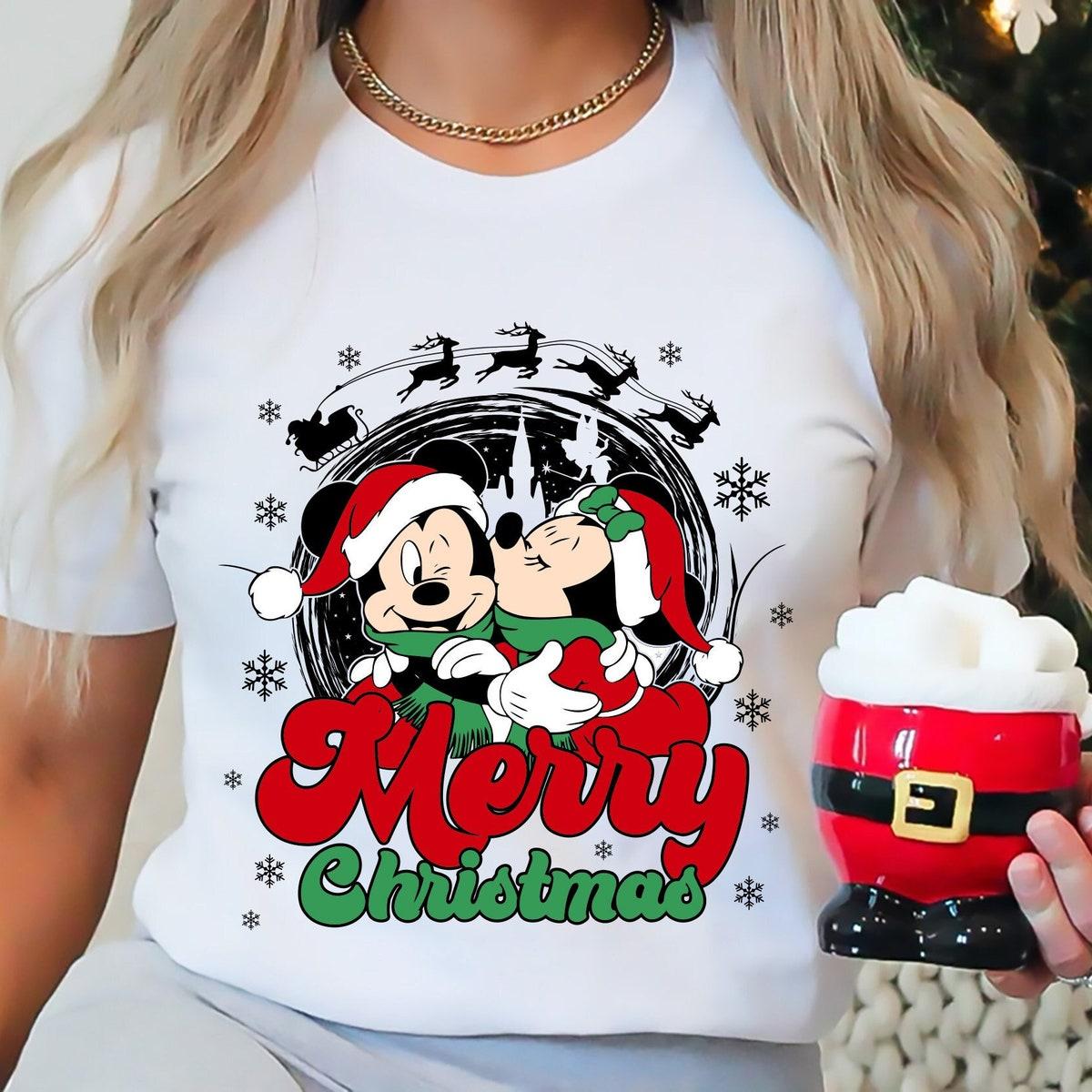 Disney Mickey Family Christmas Shirt 1