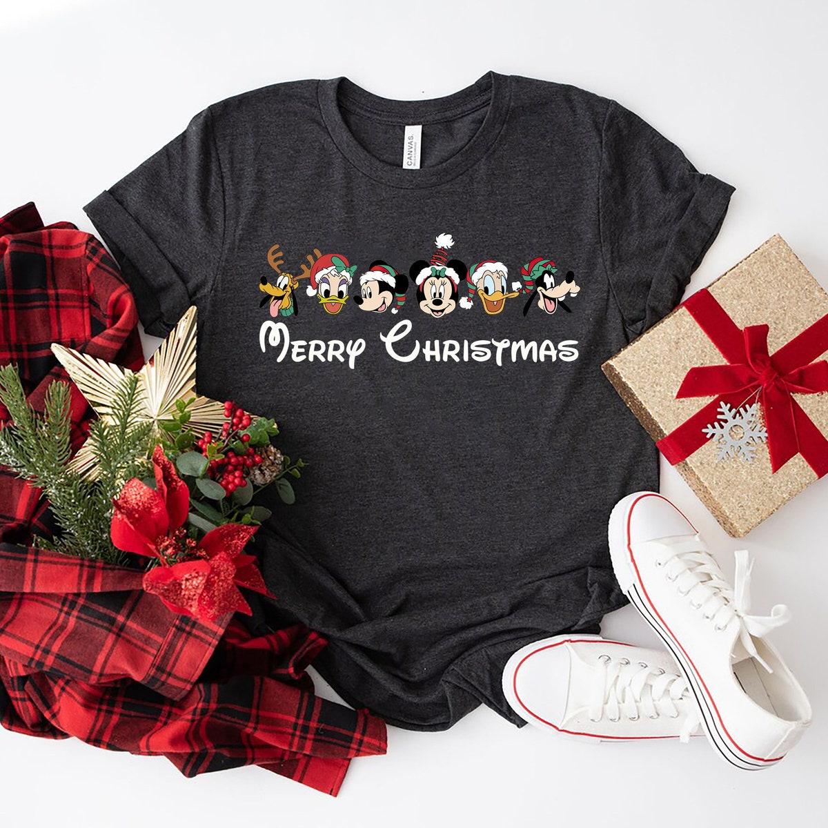 Disney Mickey Friends Christmas Shirt 2