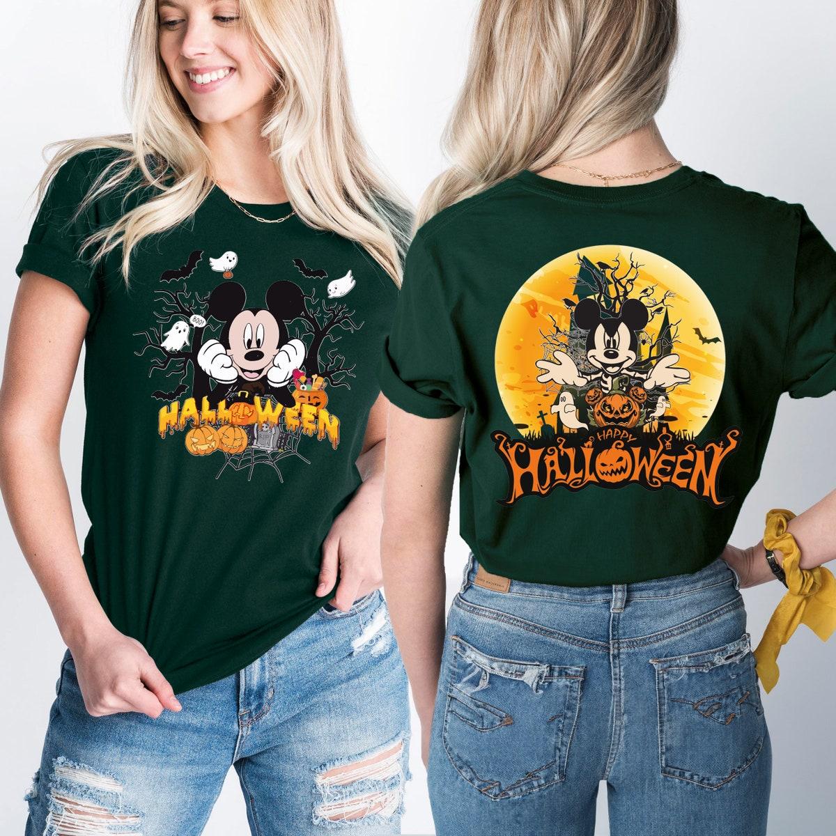 Disney Mickey Happy Halloween Pumpkin Shirt 2