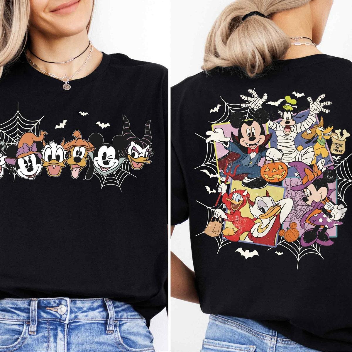 Disney Mickey Minnie And Friends Halloween Shirt 1