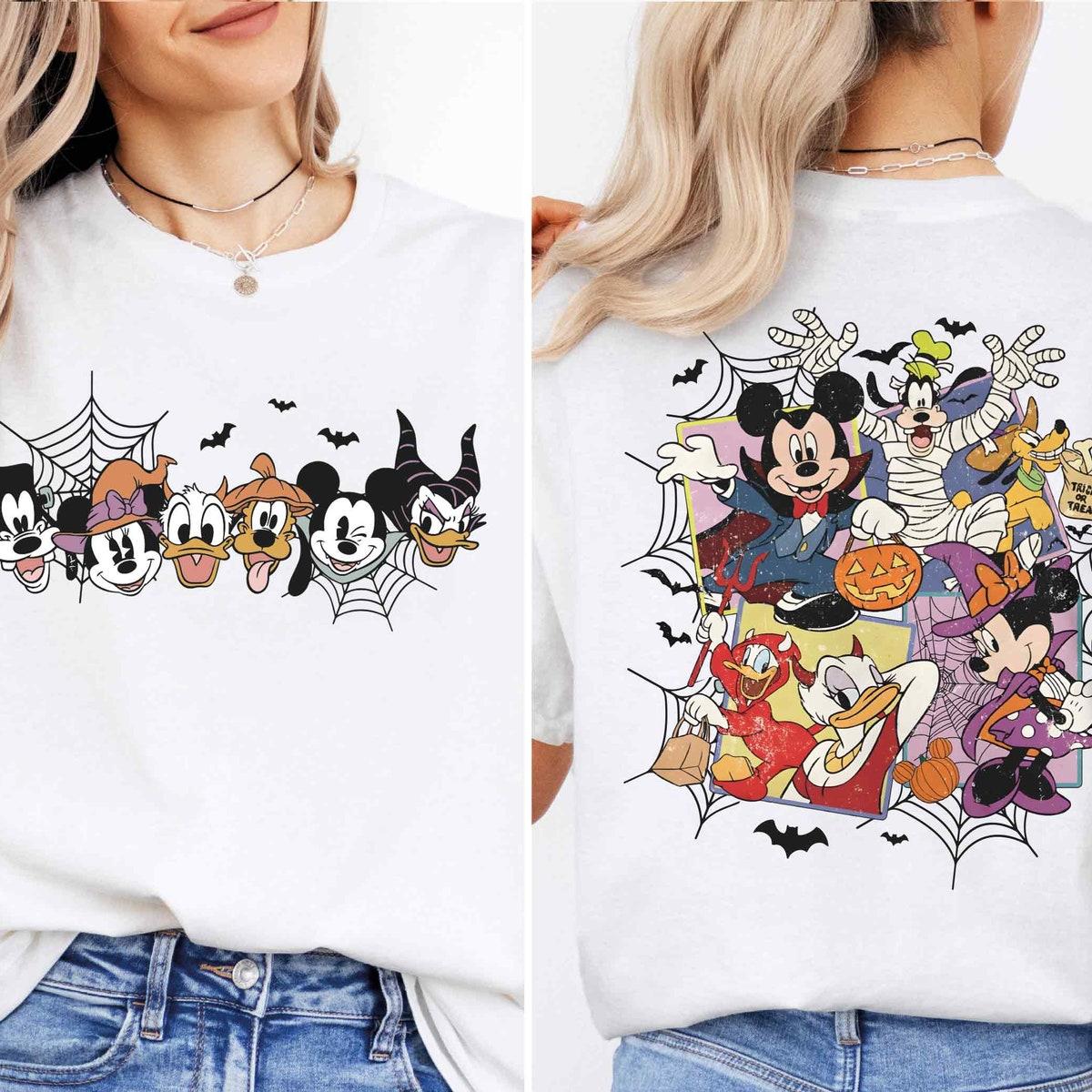 Disney Mickey Minnie And Friends Halloween Shirt 2