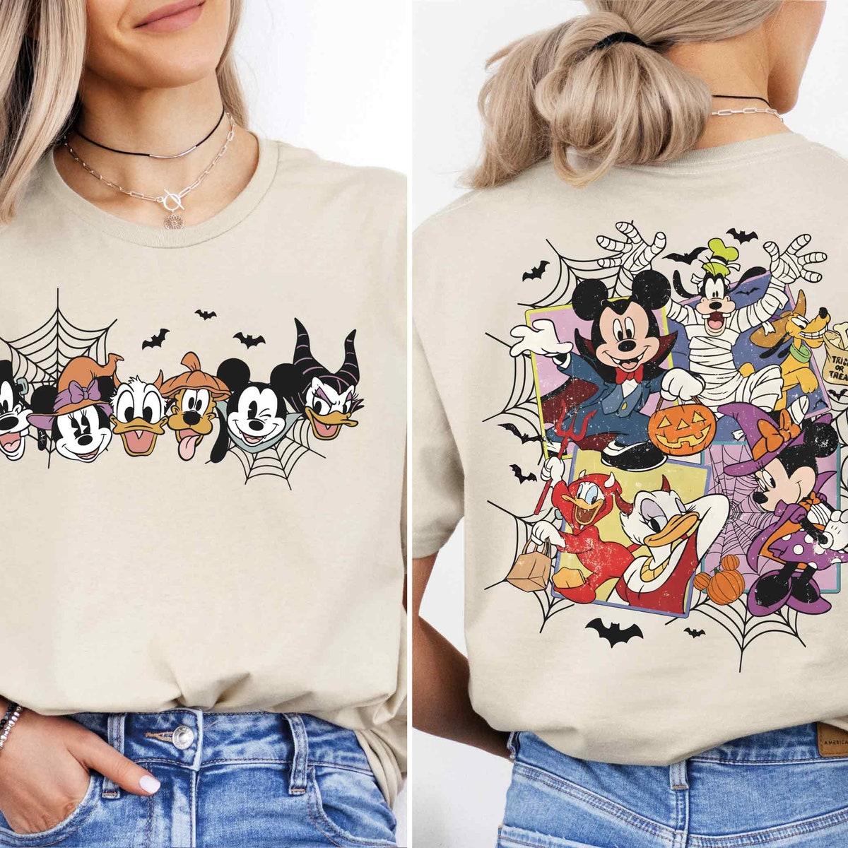 Disney Mickey Minnie And Friends Halloween Shirt 3