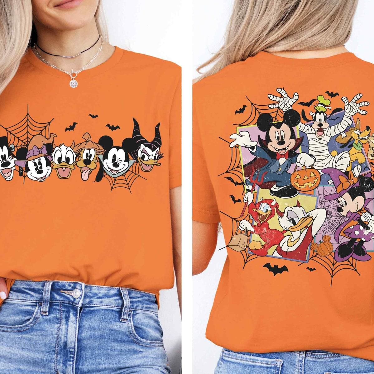 Disney Mickey Minnie And Friends Halloween Shirt 4