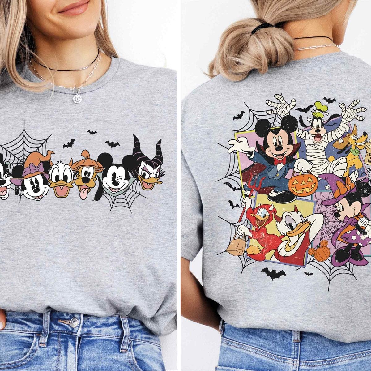 Disney Mickey Minnie And Friends Halloween Shirt 5