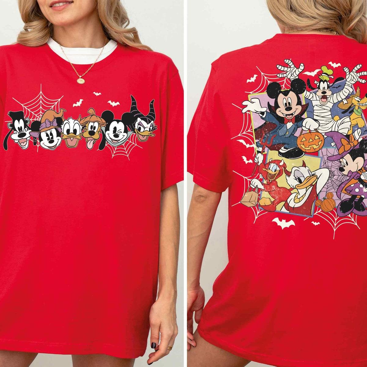 Disney Mickey Minnie And Friends Halloween Shirt 6