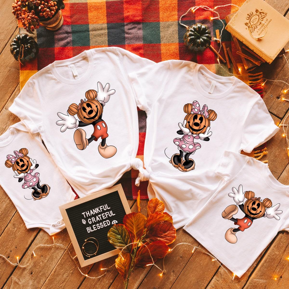 Disney Mickey Mouse And Minnie Mouse Halloween Shirt 2