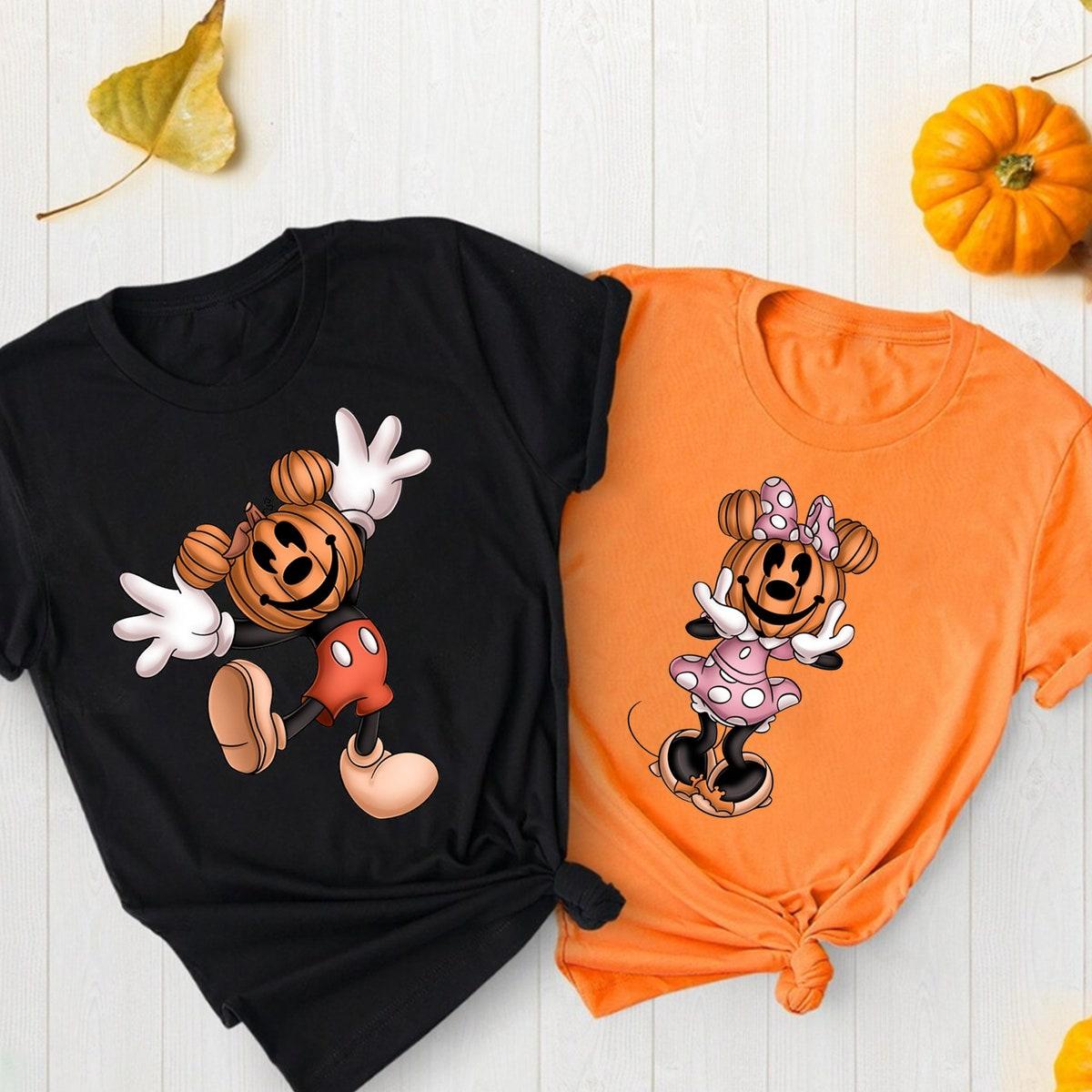 Disney Mickey Mouse And Minnie Mouse Halloween Shirt 3