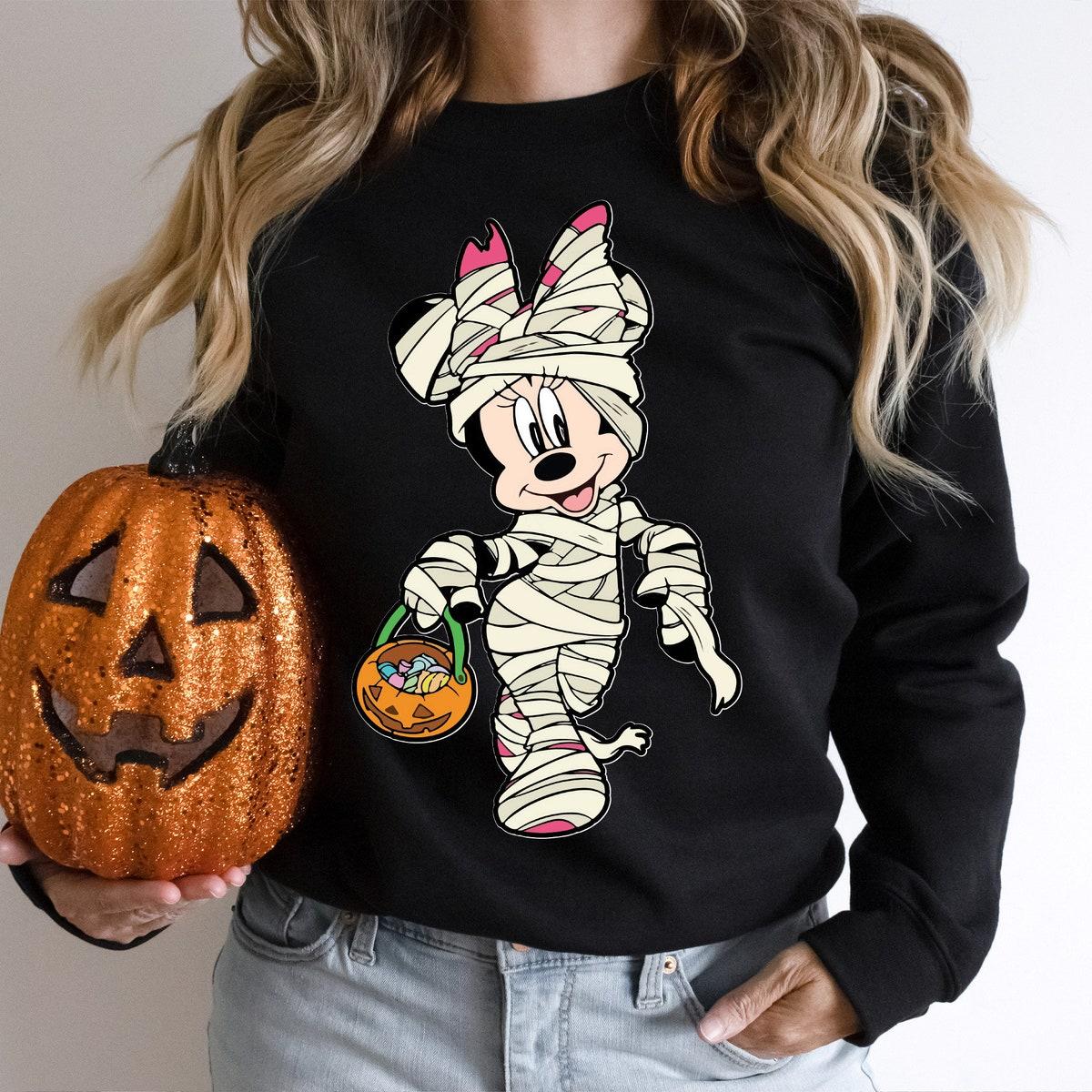 Disney Mickey Mouse And Minnie Mouse Halloween Shirt 4