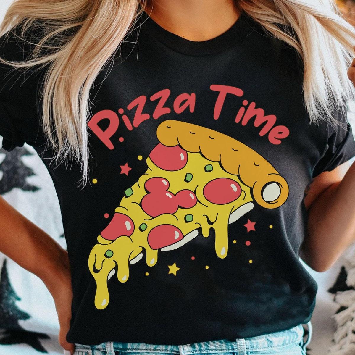 Disney Mickey Mouse Ears Pizza Time Shirt 1