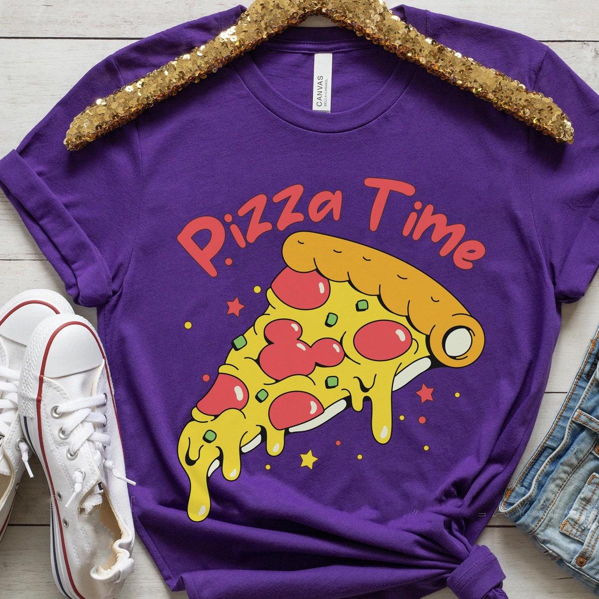 Disney Mickey Mouse Ears Pizza Time Shirt 4