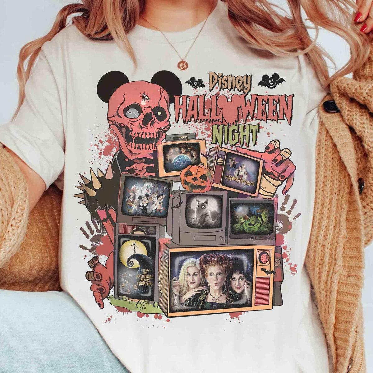 Disney Mickey Nightmare Before Christmas Shirt 2