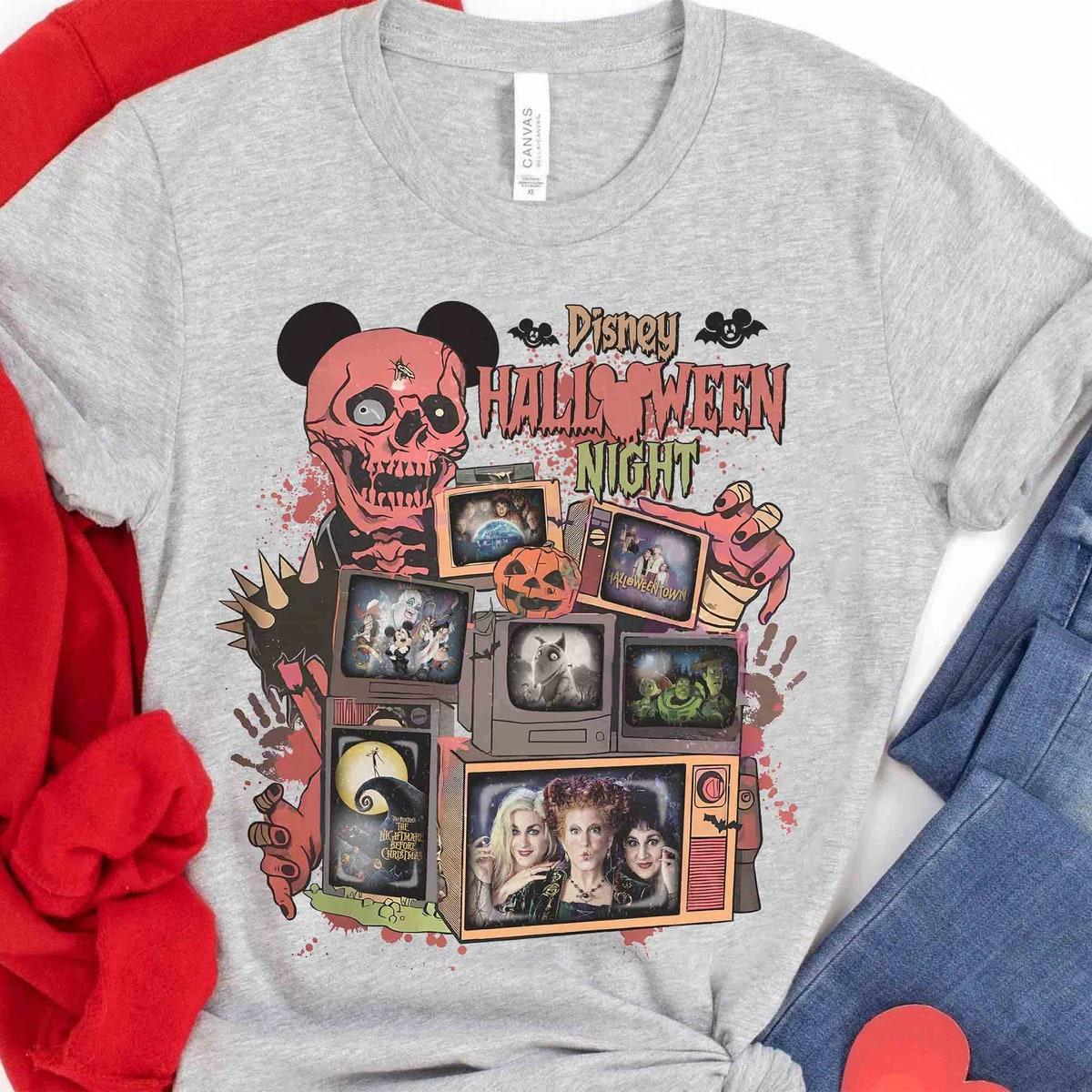 Disney Mickey Nightmare Before Christmas Shirt 3