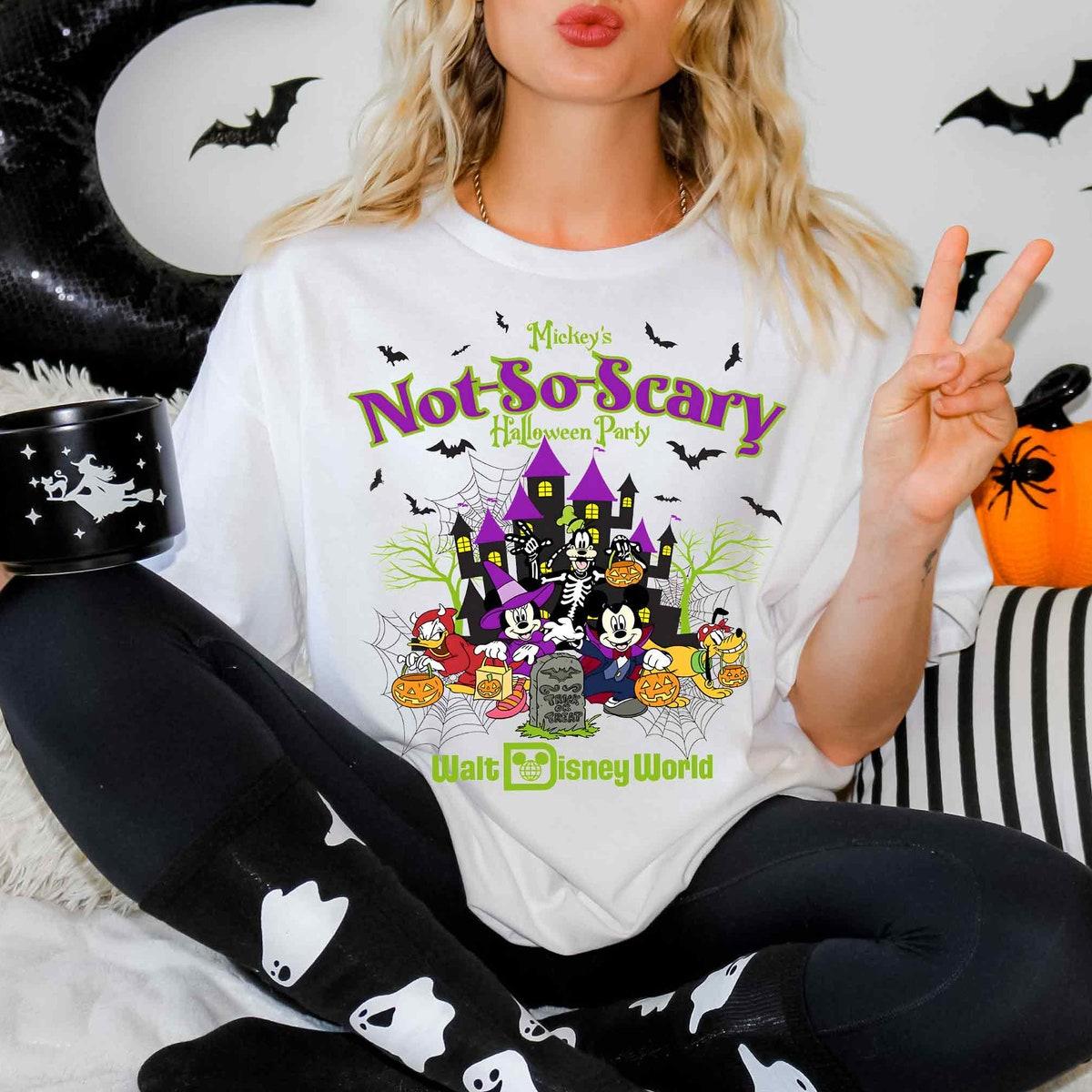 Disney Mickey's Not so scary Halloween Shirt 3