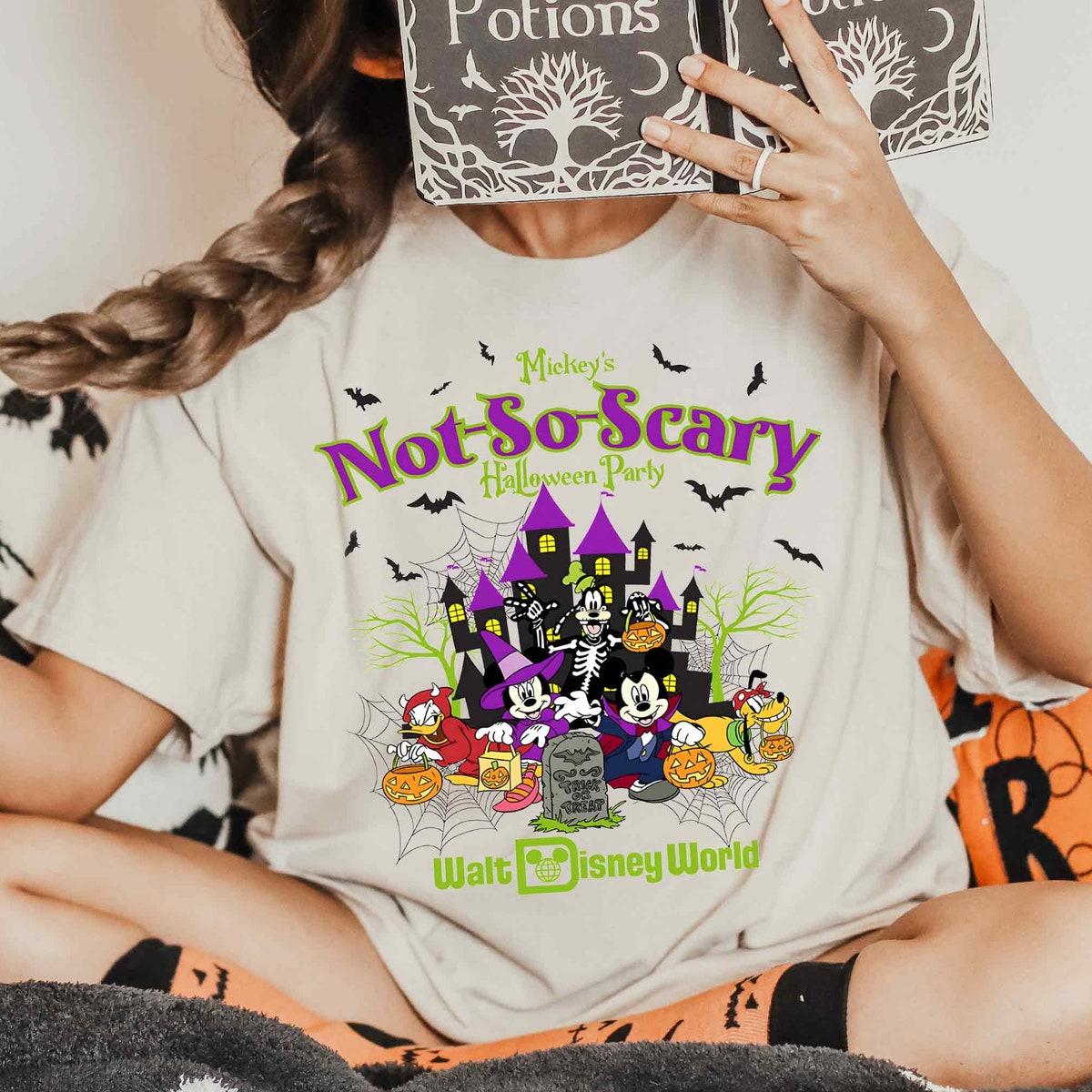 Disney Mickey's Not so scary Halloween Shirt 4