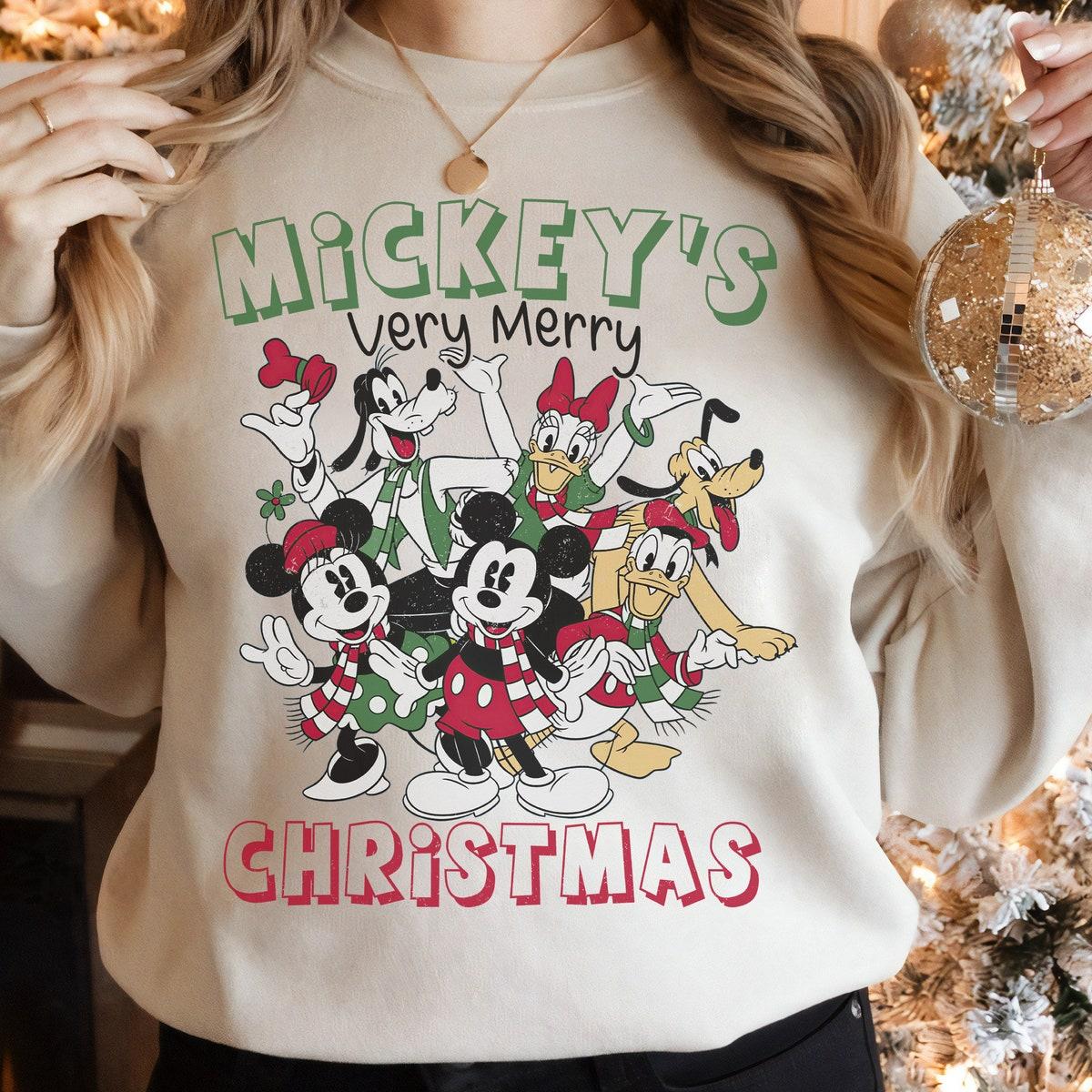 Disney Mickey's Very Merry Christmas Party Shirt 1