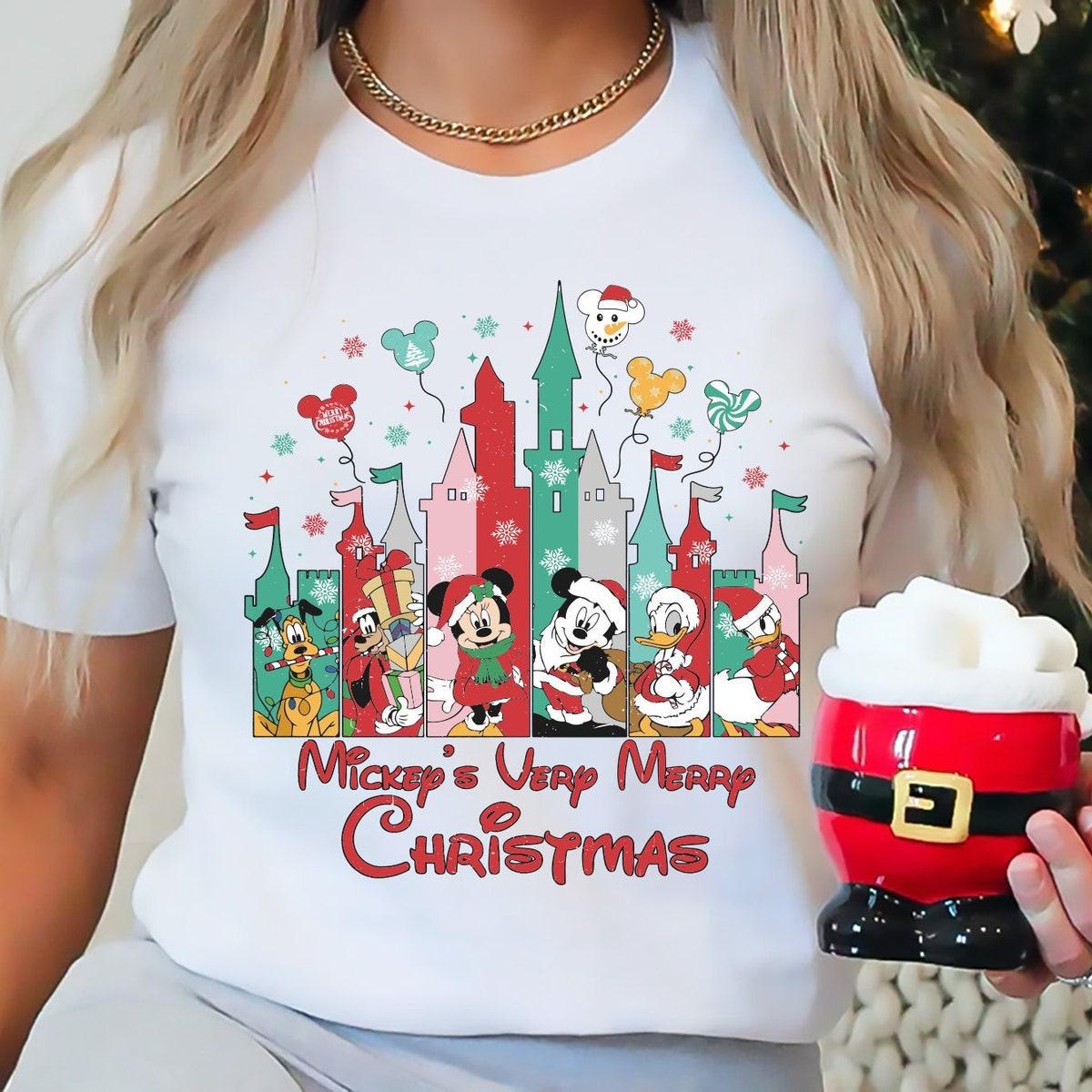 Disney Mickey's Very Merry Christmas Shirt 1